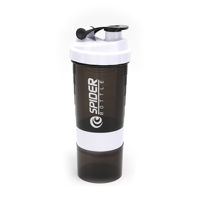 3 Layer Sports Shaker Bottle Protein