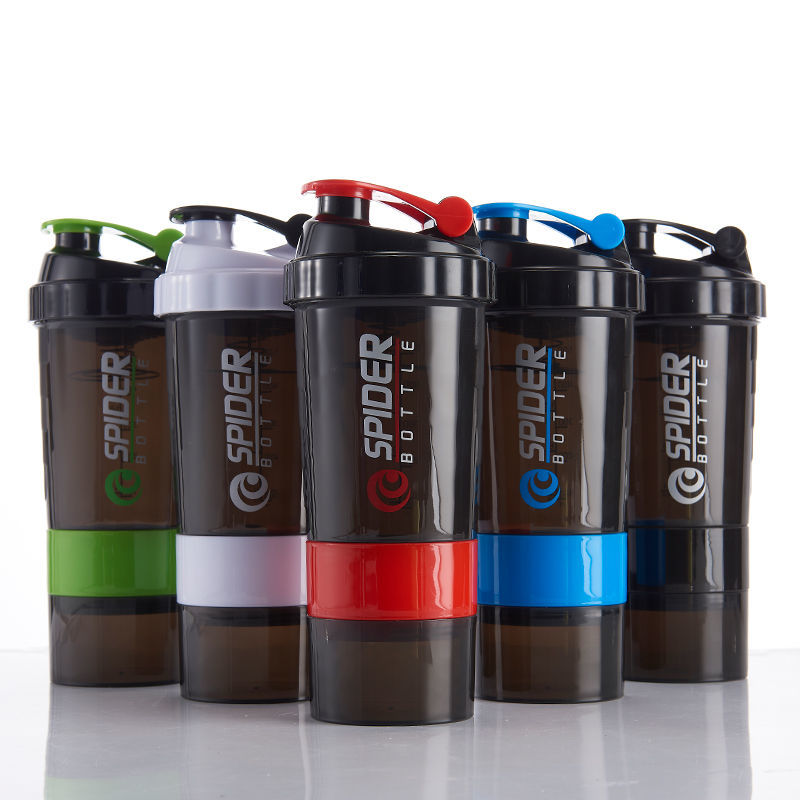 3 Layer Sports Shaker Bottle Protein