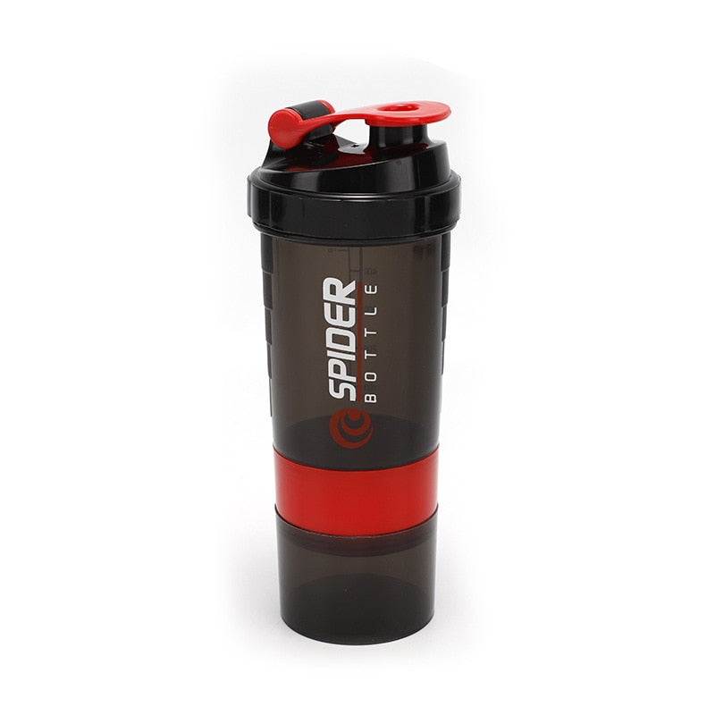 3 Layer Sports Shaker Bottle Protein