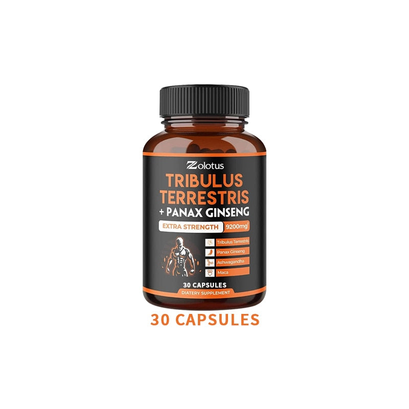 Tribulus Terrestris + Ginseng Capsules - Increase Energy