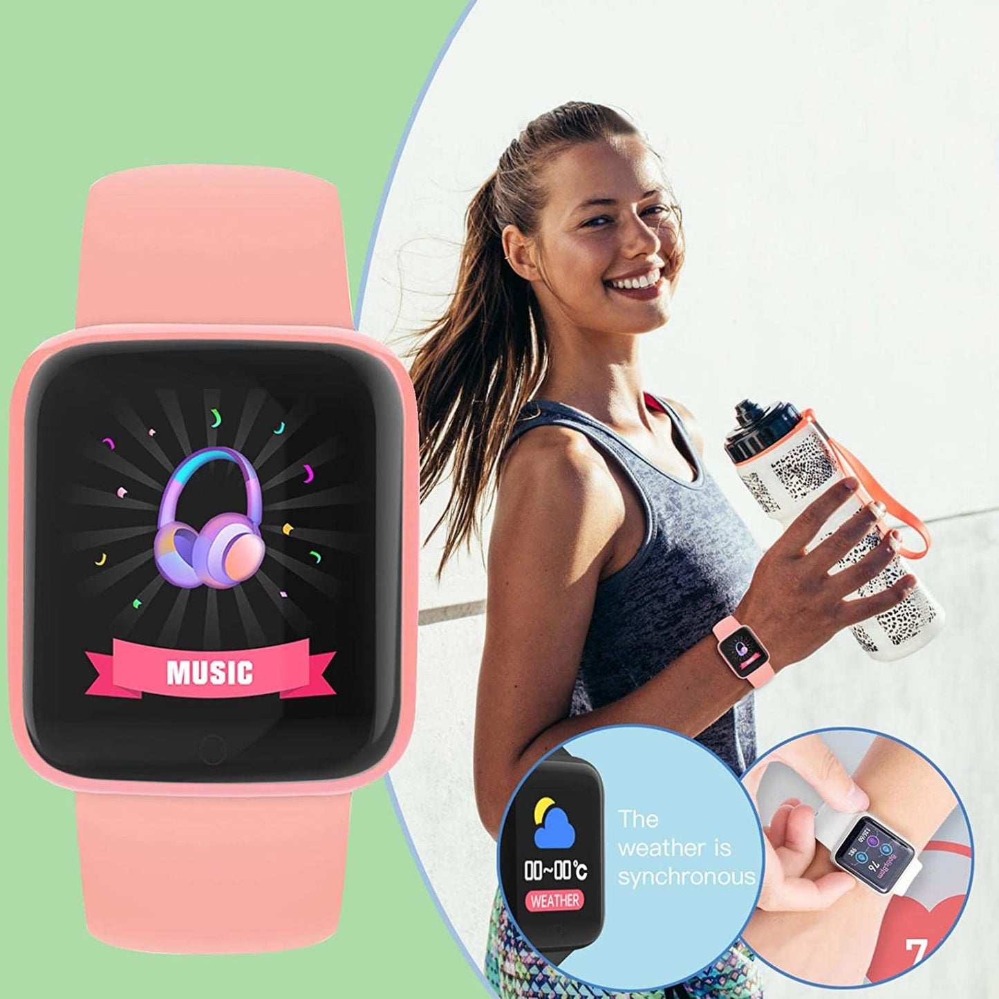 Fitness Multifunctional Smart Watch for Men and Women.