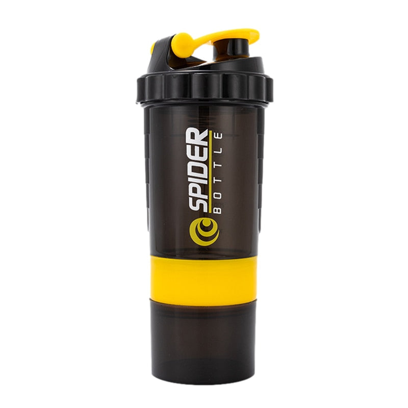 3 Layer Sports Shaker Bottle Protein